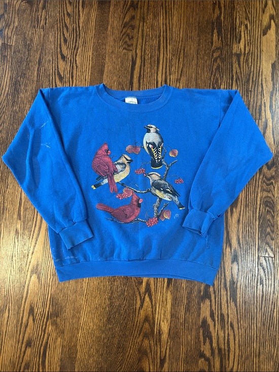 Vintage Other - Vintage 90s Birds Nature Sweatshirt